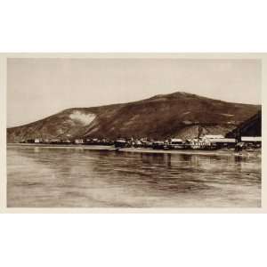  1926 Dawson City Yukon River Territory Photogravure 