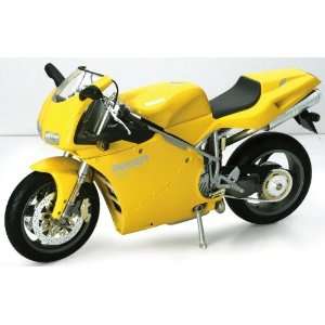  Ducati 998 Motorcycle Yellow 16 Toys & Games