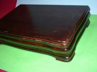 Midcentury Wood Silverplate Flatware Chest Box Community F  