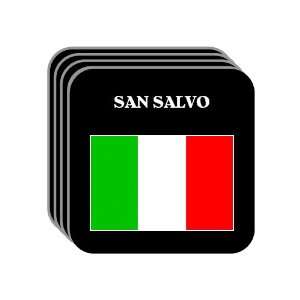  Italy   SAN SALVO Set of 4 Mini Mousepad Coasters 
