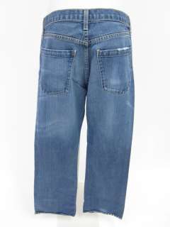 PAPER DENIM & CLOTH Blue Cotton Boot Cut Jeans Sz 30  