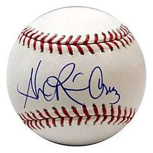  Alex Rios Signed Baseball   Cruz   Autographed Baseballs 