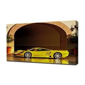 Saleen S7 side   Canvas Art   Framed Size 24x36   Ready To Hang 
