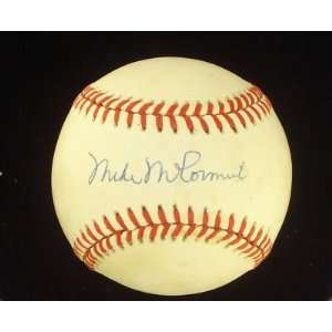 Mike McCormick Autographed Ball   NL OFFICIAL ~PSA COA   Autographed 
