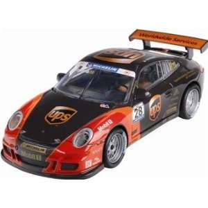  SCX 1/32nd Scale Slot Car Porsche 911 GT Cup UPS Toys 