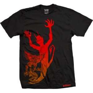  Deathwish Devils Night Skateboard T Shirt [X Large] Black 