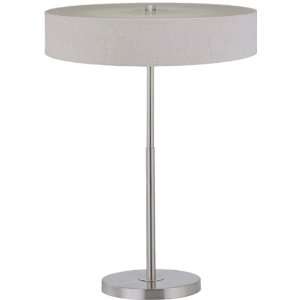  Saggio Collection 1 Light 23 Polished Steel Table Lamp 