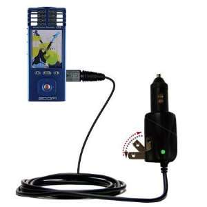 Car and Home 2 in 1 Combo Charger for the Zoom Handy Video Recorder Q3 