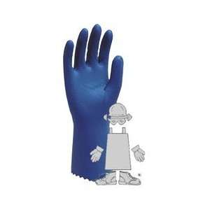  Safety Zone GRFL SM 1C Flock Lined Latex Gloves   10 