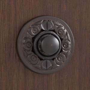  Encircled Round Doorbell   Oil Rubbed Bronze