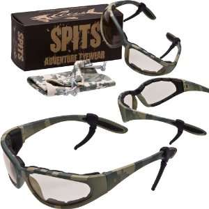  SABOT Photochromic Safety Glasses EVA Foam Padded Army ACU 