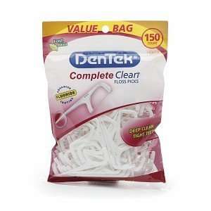  DenTek Complete Clean Floss Picks, 150 ea