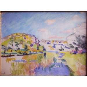   Armand Guillaumin   24 x 18 inches   Bords de la Creuse Home