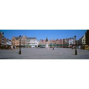  Grote Market, Brugge, Belgium Giclee Poster Print