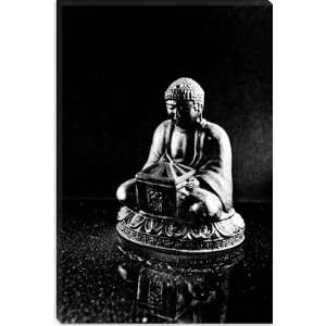  Stone Buddha sculpture Photographic Canvas Giclee Art 
