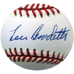  Lew Burdette Autographed / Signed Baseball Everything 
