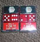 TRICK DICE Roll 7 or 11 EVERY TIME craps prank loaded  