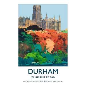  Durham Giclee Poster Print by Fred Taylor, 32x44