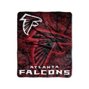 Atlanta Falcons 50 X 60 Royal Plush Throw Blanket  Sports 