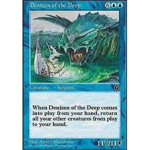  Magic the Gathering   Denizen of the Deep   Portal Second 