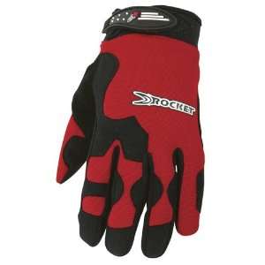  Joe Rocket Crew Gloves   Large/Red Automotive