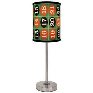 Roulette Table Lamp