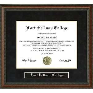  Fort Belknap College Diploma Frame