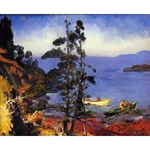   George Wesley Bellows   24 x 20 inches   Evening Bl