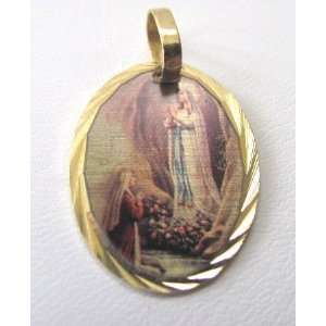  Blessed By Pope Benedetto XVI Our Lady of Lourdes Medal 