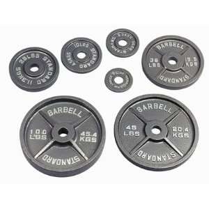  660 Pound Olympic Weight Set with Bar and Collars Sports 