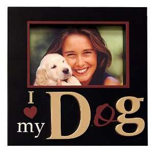  New View 6 x 4 I Love My Dog Pet Frame