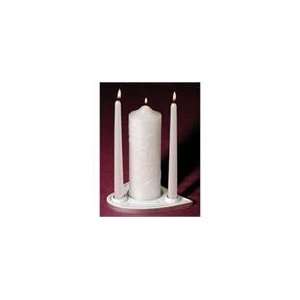   Gina Freehill Wedding Unity Candle Holder with Candl