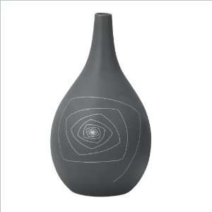  Zuo Blaise Round Vase Large in Gray
