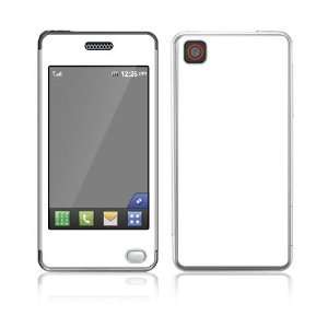  LG Pop (GD510) Decal Skin   Simply White 