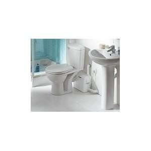  Saniflo SaniPlus Round Bowl Toilet, White