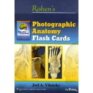 Rohens Photographic Anatomy Flash Cards by Johannes W. Rohen, Chihiro 