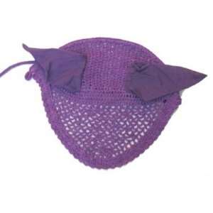 Thornhill Crochet Fly Bonnet Blue 