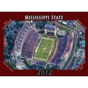   Mississippi State Oversized Coil bound Calendar by RKO Photography