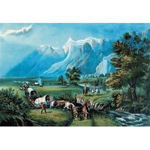  Vintage Art Rocky Mountains   04967 7
