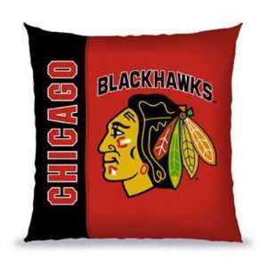  Chicago Blackhawks 27 inch Vertical Stitch Floor Pillow 