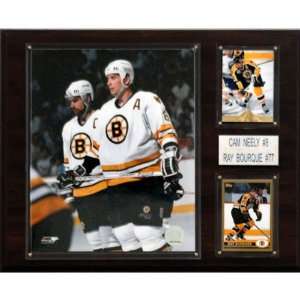  NHL Neely Bourque Boston Bruins Player Plaque