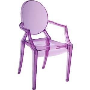  Zuo Baby Anime Chair Transparent Purple (set of 2)