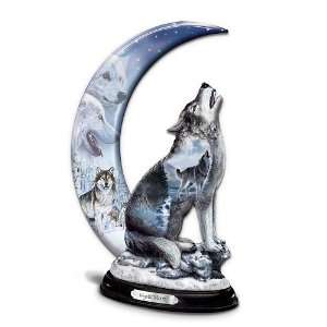   Wolf Art Figurine by The Bradford Exchange 