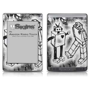   Kindle Touch Skin   Robot Love by uSkins 