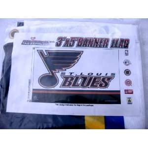  St Louis Blues Flag   3 x 5 Indoor Or Outdoor Flag Sports 