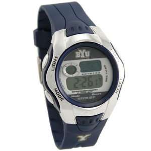  Brigham Young Cougars Navy Blue Digital Sport Watch 