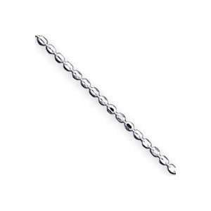  16in Beaded Chain 1.5mm   Sterling Silver Jewelry