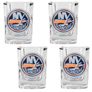  New York Islanders NY Shot Glasses Set of 4 Sports 