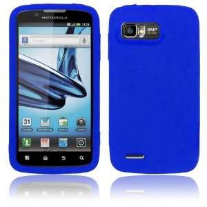  Motorola Atrix 2 MB865   Blue Soft Silicone Skin Case 