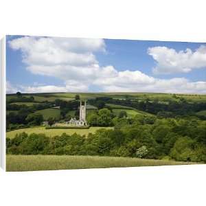  Widecombe in the Moor in summer sunshine, Dartmoor, Devon 